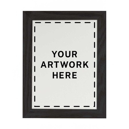 United Visual Products Drop-In Shadowbox, 12"x18", Cherry/Apricot UVSB1218-CHERRY-APRICOT